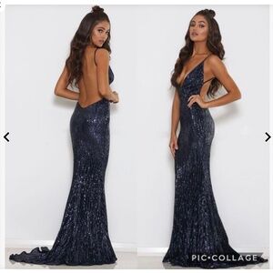 Abyss Jilah sequined long dress
